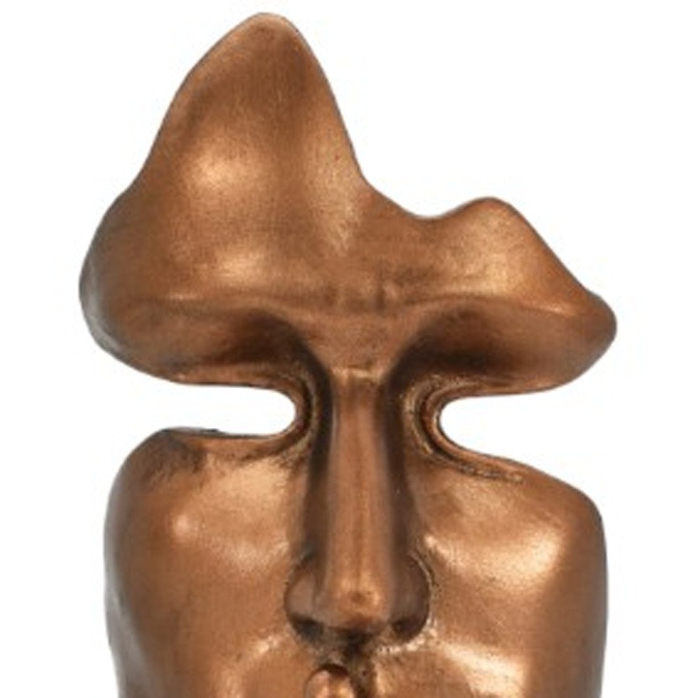 8" Bronze Resin Tabletop Sculpture HomeRoots