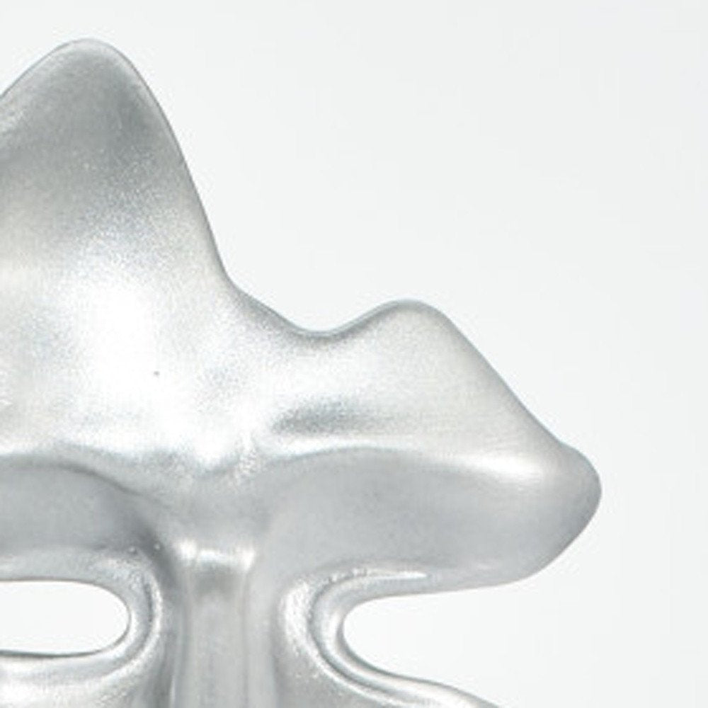 6" Silver Resin Tabletop Sculpture HomeRoots