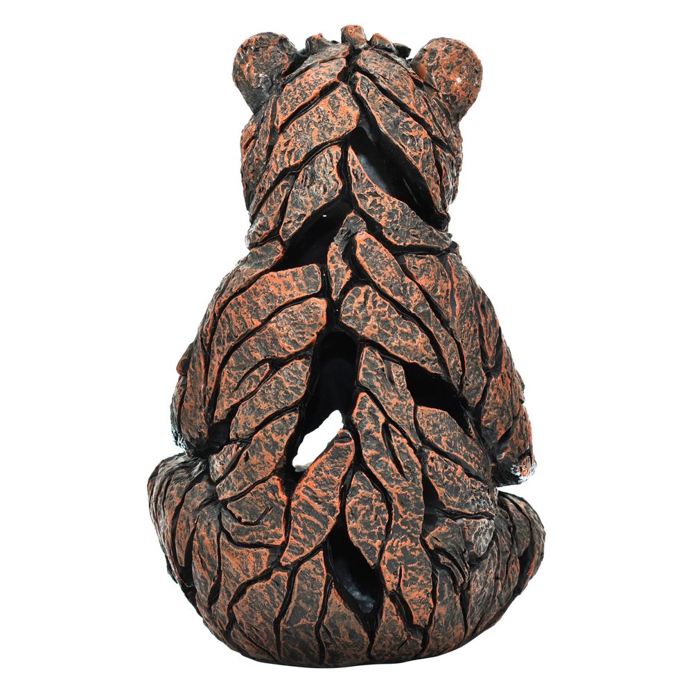 6" Brown White And Black Resin Bear Tabletop Sculpture HomeRoots