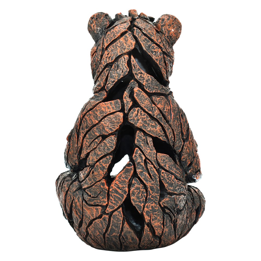 6" Brown White And Black Resin Bear Tabletop Sculpture HomeRoots