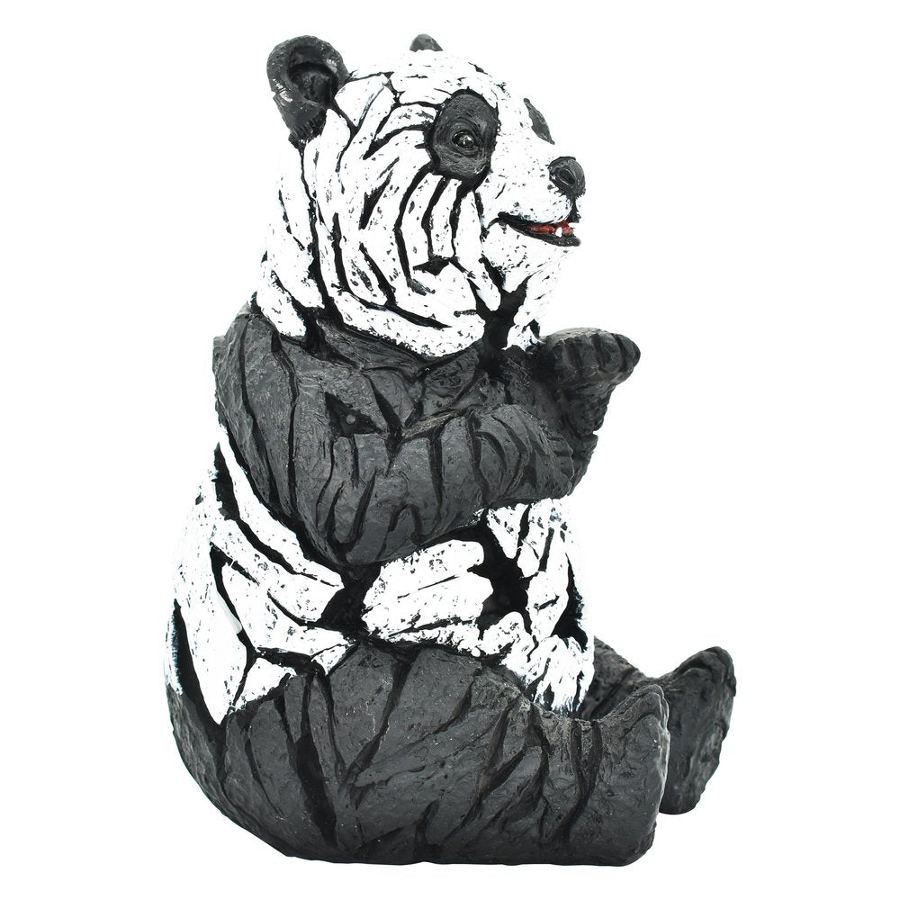 6" Black And White Resin Panda Tabletop Sculpture HomeRoots