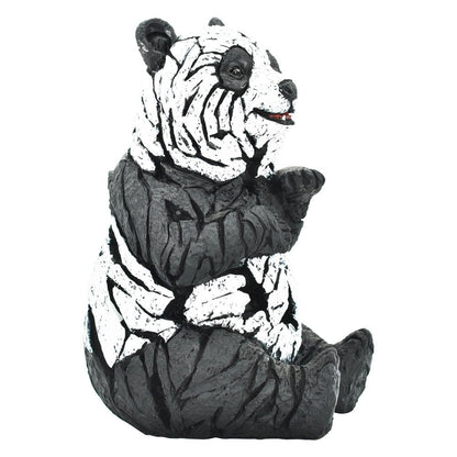 6" Black And White Resin Panda Tabletop Sculpture HomeRoots