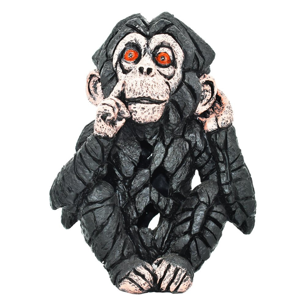 6" Brown Pink And Red Resin Monkey Tabletop Sculpture HomeRoots