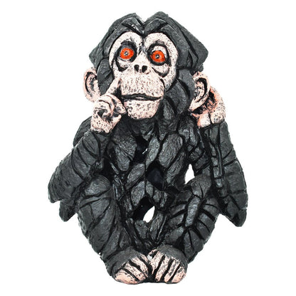 6" Brown Pink And Red Resin Monkey Tabletop Sculpture HomeRoots