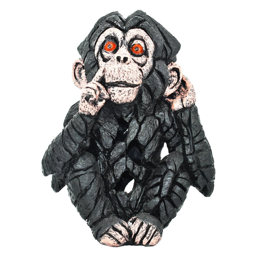 6" Brown Pink And Red Resin Monkey Tabletop Sculpture HomeRoots