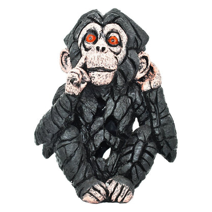 6" Brown Pink And Red Resin Monkey Tabletop Sculpture HomeRoots