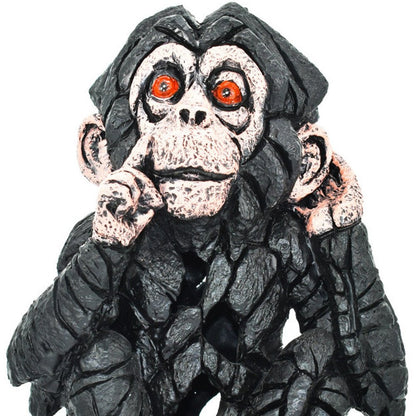 6" Brown Pink And Red Resin Monkey Tabletop Sculpture HomeRoots