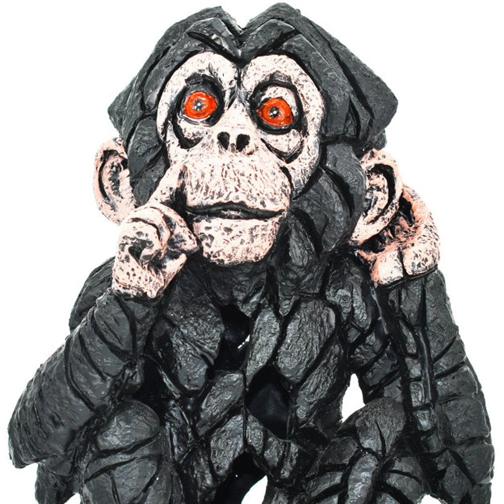 6" Brown Pink And Red Resin Monkey Tabletop Sculpture HomeRoots