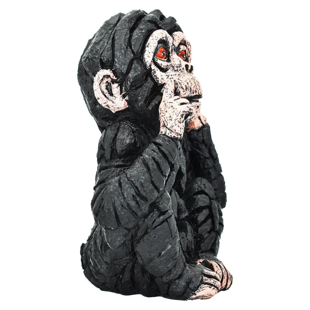 6" Brown Pink And Red Resin Monkey Tabletop Sculpture HomeRoots