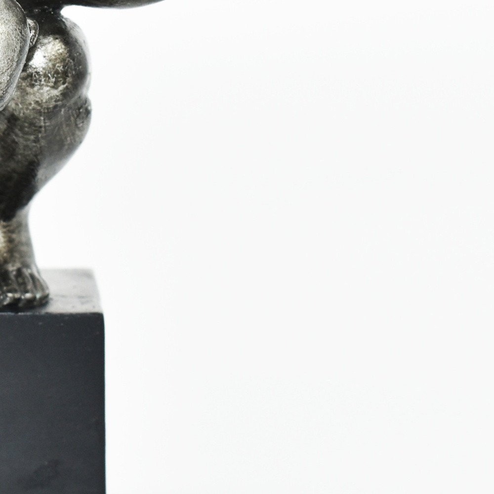 4" Pewter Resin Man Tabletop Sculpture HomeRoots