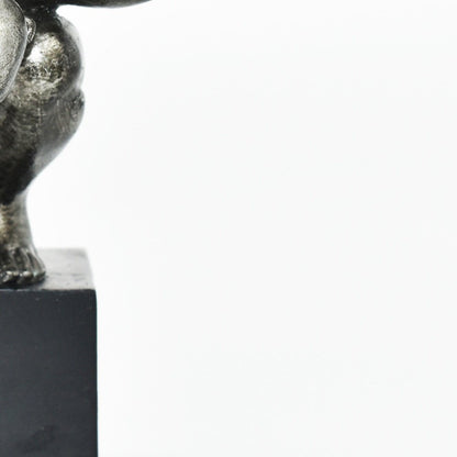 4" Pewter Resin Man Tabletop Sculpture HomeRoots