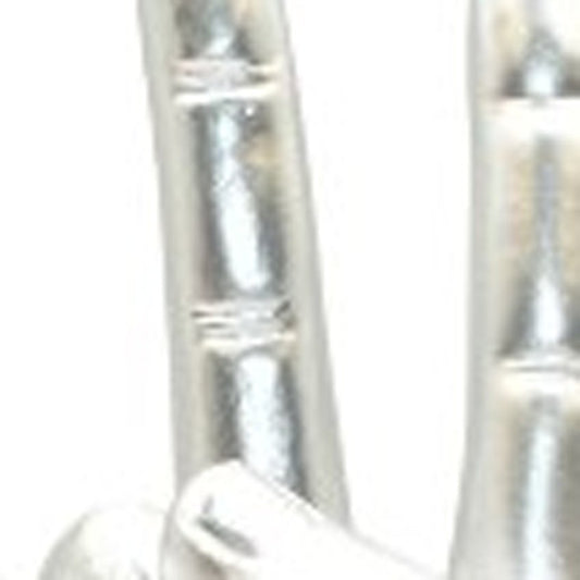 6" Silver Resin Hand Tabletop Sculpture HomeRoots