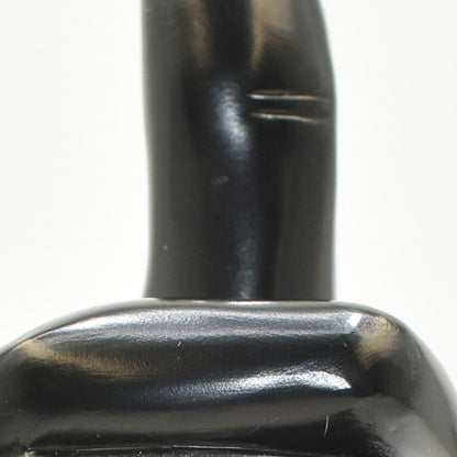 6" Black Resin Hand Tabletop Sculpture HomeRoots