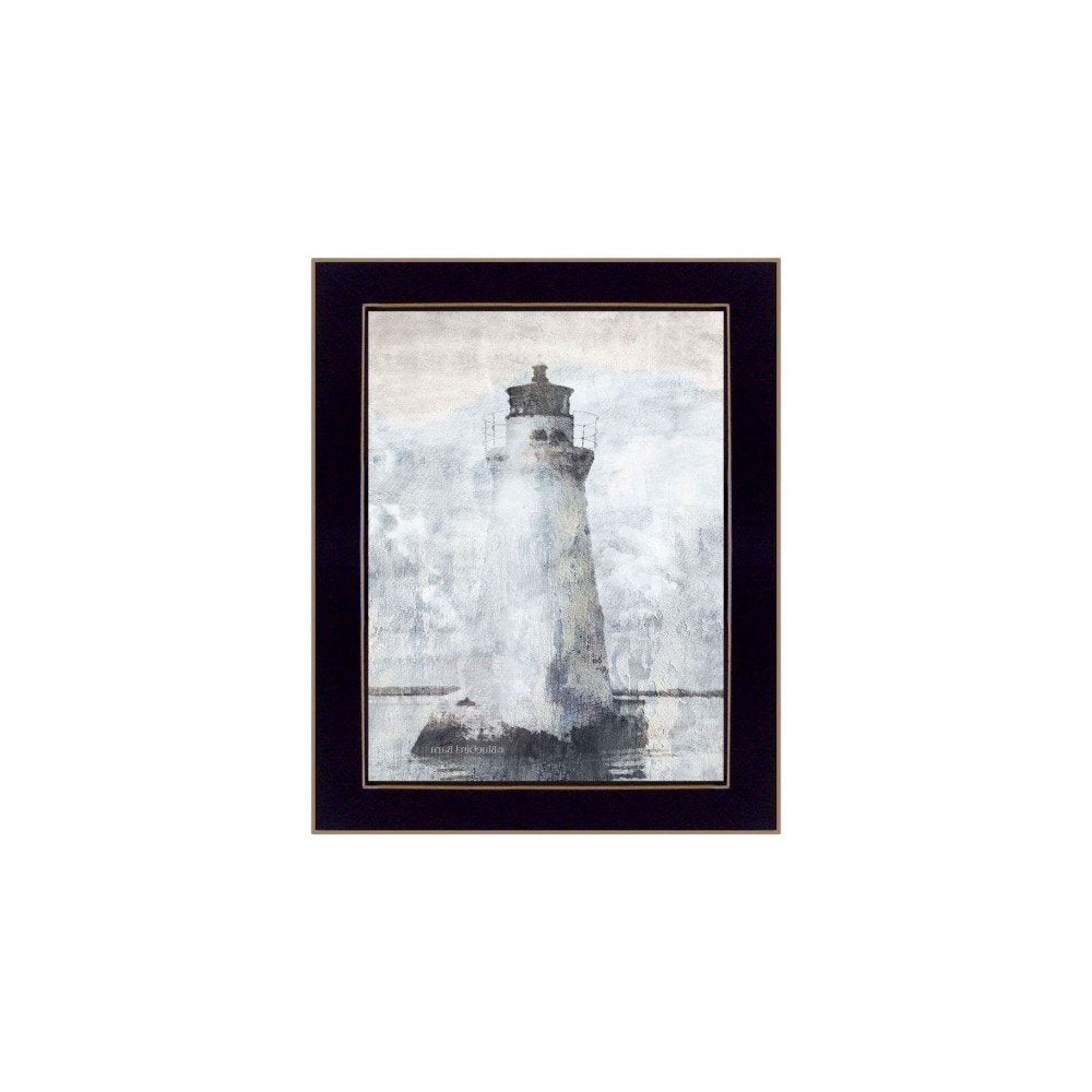 Set Of Two "The Ocean Blues" Black Framed Wall Art HomeRoots
