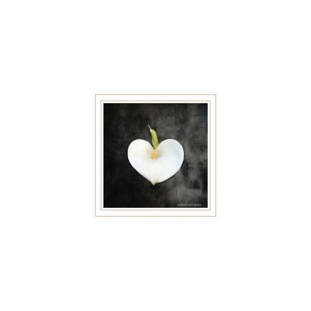Set Of Three Botanical Flowers Collection White Framed Wall Art — view 5