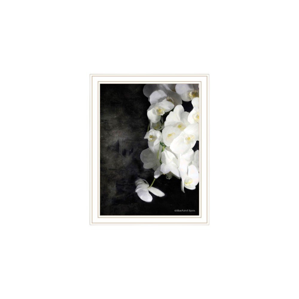 Set Of Three Botanical Flowers Collection White Framed Wall Art — view 6