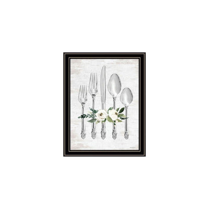 Set Of Two Ready to Dine Humor Black Framed Wall Art HomeRoots