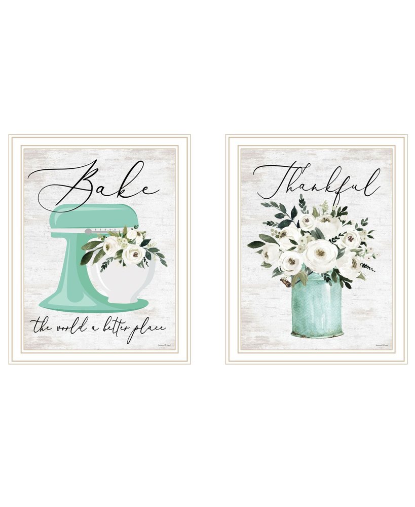 Set Of Two A Better Batter White Framed Wall Art HomeRoots