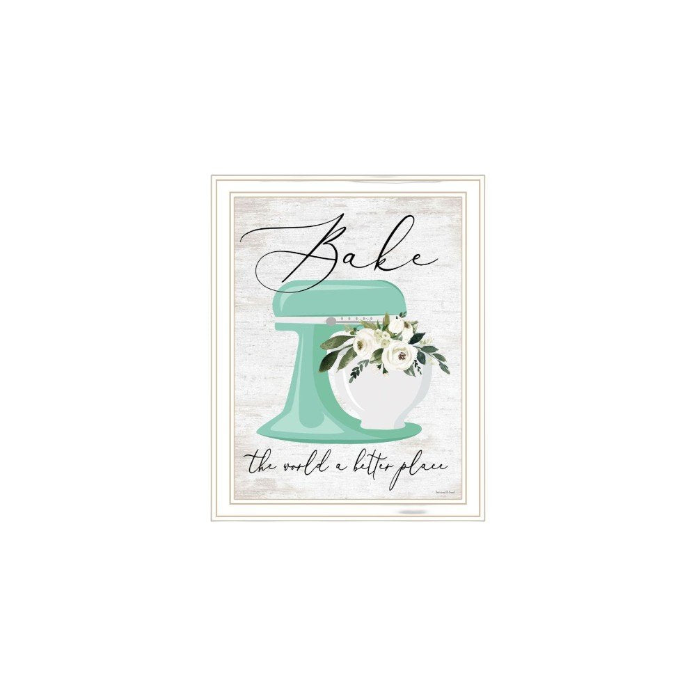 Set Of Two A Better Batter White Framed Wall Art — view 4