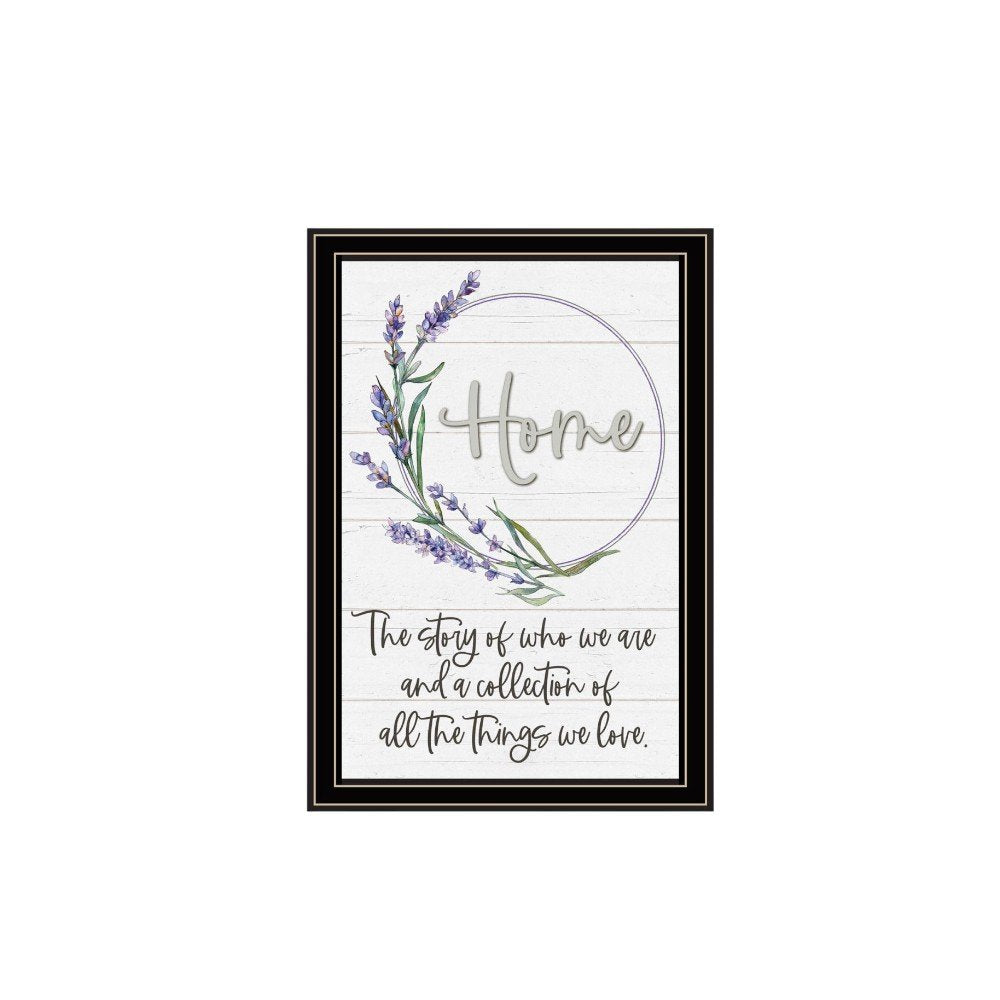 Set Of Two "My Families Story" Black Framed Wall Art — view 7