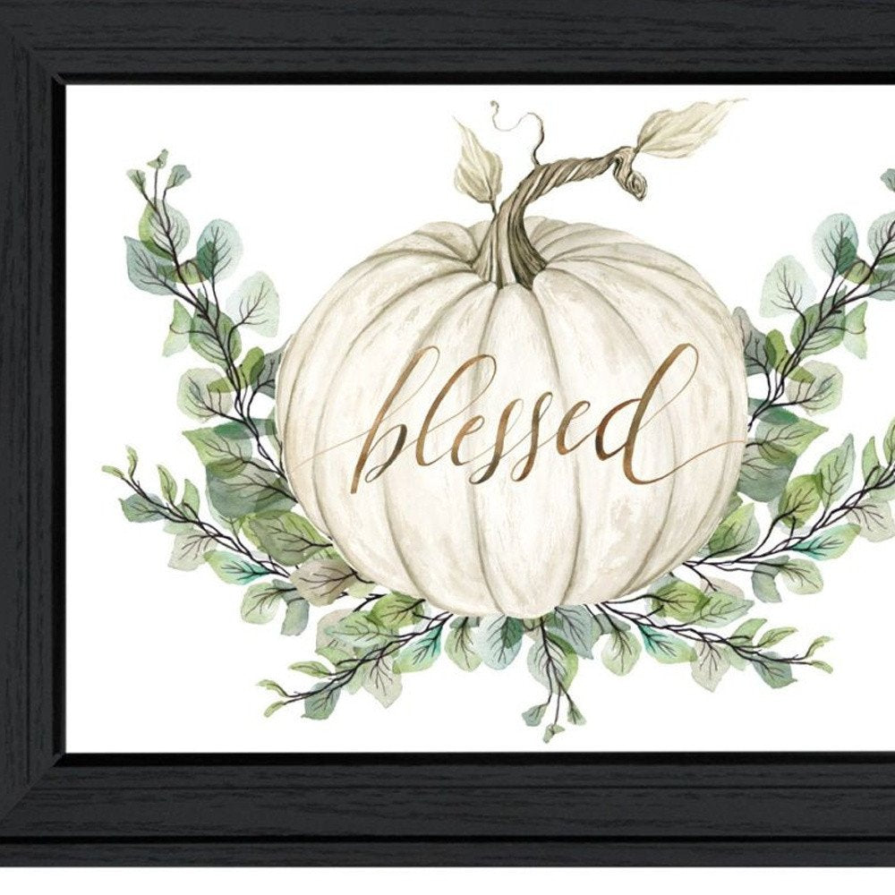 Set Of Two "Gather And Give" Black Framed Wall Art — view 2