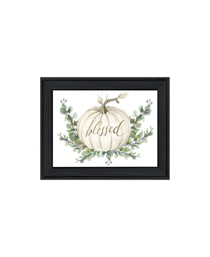 Set Of Two "Gather And Give" Black Framed Wall Art HomeRoots