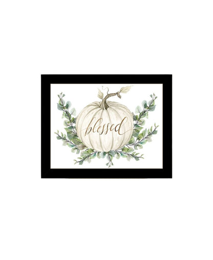 Set Of Two "Gather And Give" Black Framed Wall Art HomeRoots
