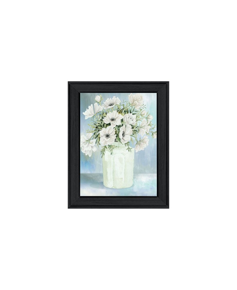Set Of Two "Country Crock of Florals and Berries" Black Framed Wall Art — view 5
