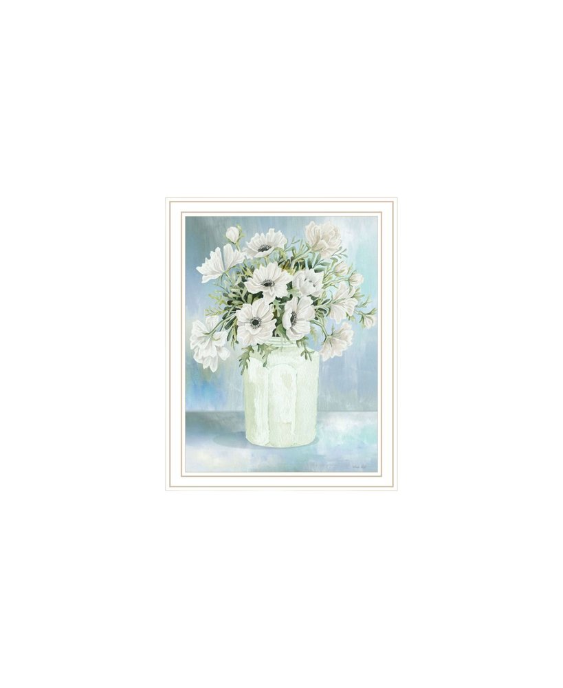 Set Of Two "Country Crock of Florals and Berries" White Framed Wall Art — view 5
