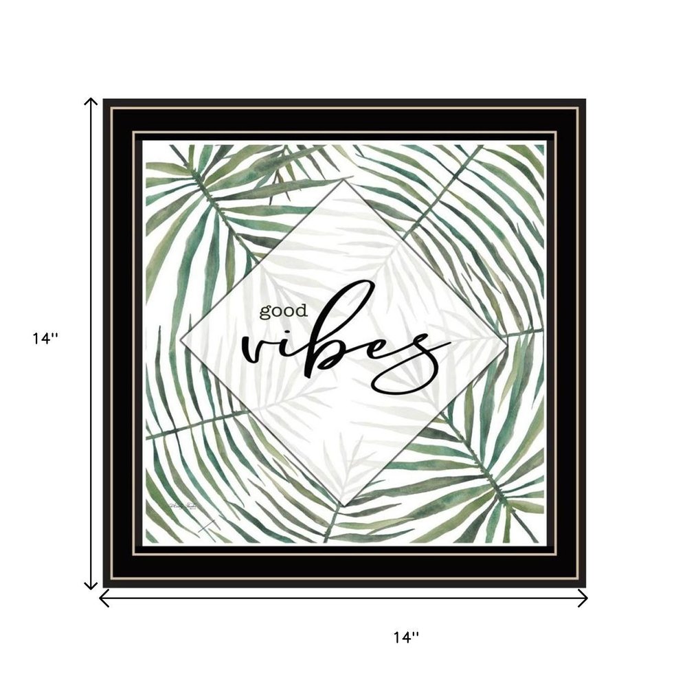 Set Of Two "Beach More And Worry Less" Black Framed Wall Art — view 5
