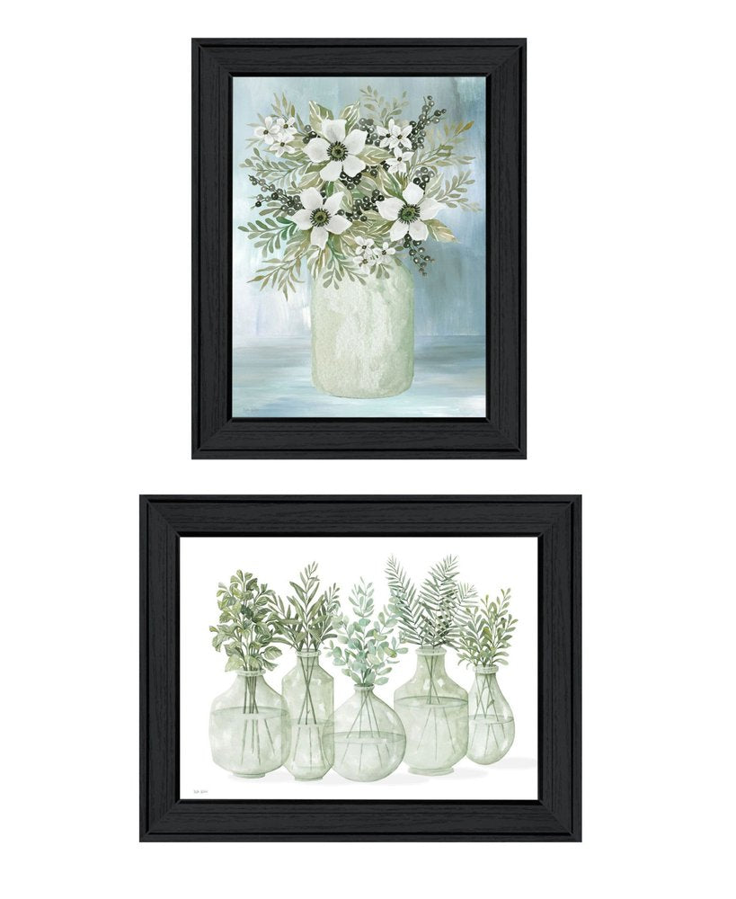 Set Of Two Sage One Black Framed Wall Art — view 2