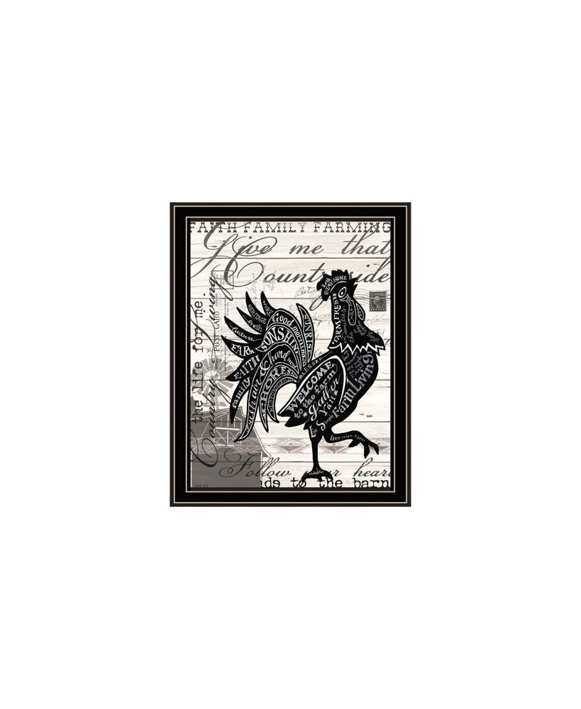 Set Of Two "OH What FuneJust try reading these!" Black Framed Wall Art HomeRoots