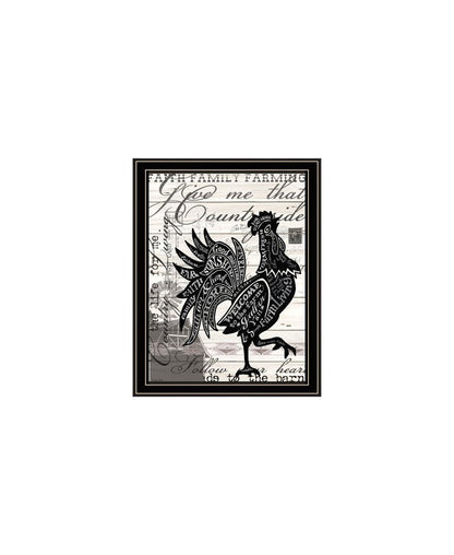 Set Of Two "OH What FuneJust try reading these!" Black Framed Wall Art HomeRoots