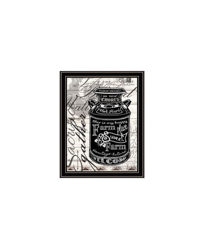 Set Of Two "OH What FuneJust try reading these!" Black Framed Wall Art HomeRoots