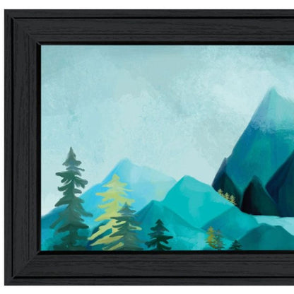 Set Of Three "Adventure Awaits Donet Just Stand There" Black Framed Wall Art HomeRoots