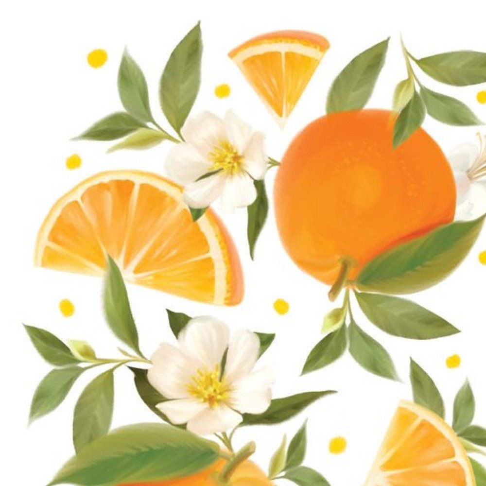 Set Of Two "Sunshine on My Mind- Oranges" White Framed Wall Art — view 2