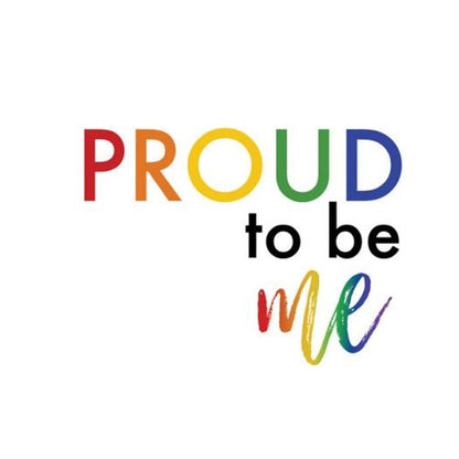 Set Of Two Pride And Proud of Yourself and Others! White Framed Wall Art HomeRoots