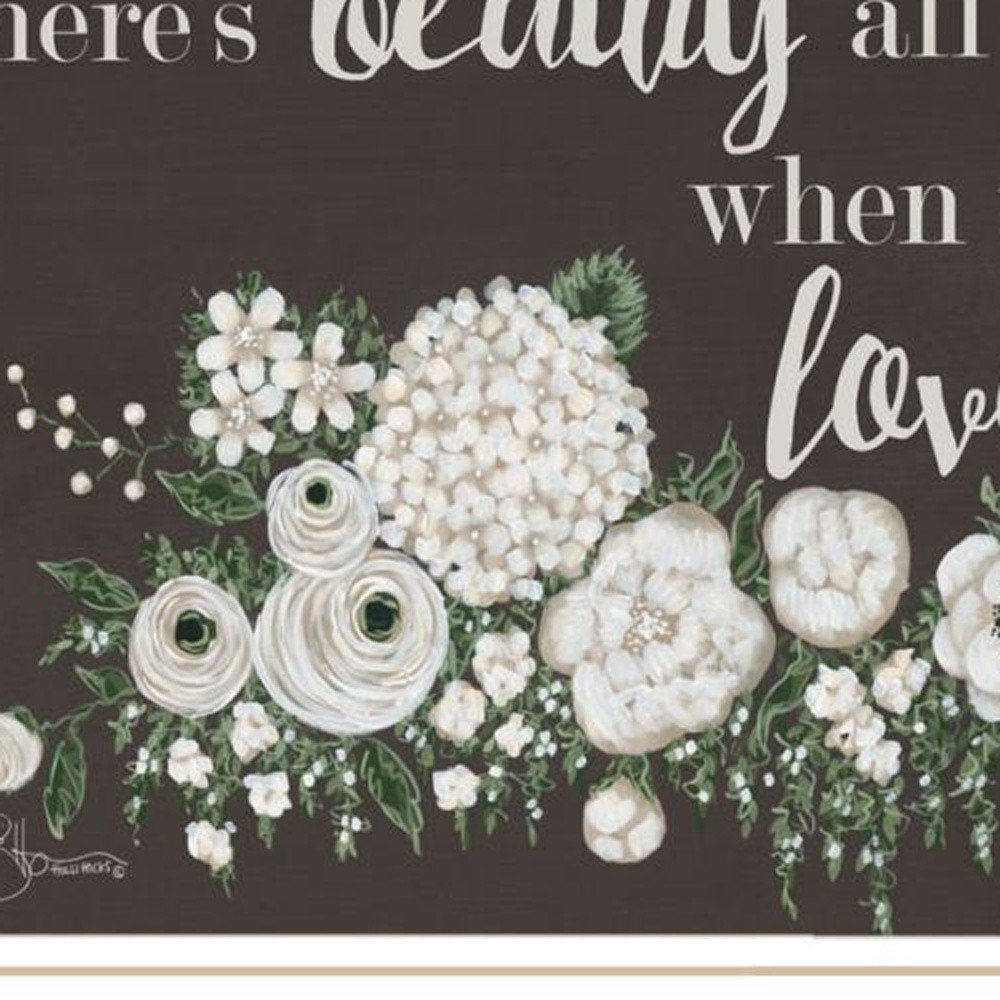 Set Of Two "Together They Built Love" White Framed Wall Art — view 2
