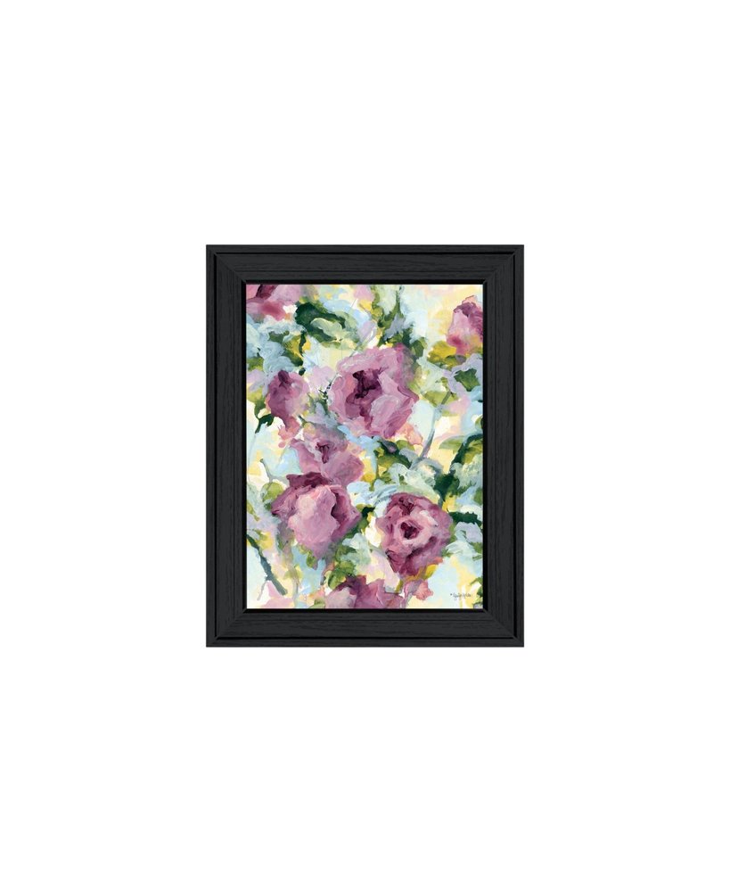 Set Of Two Abstract Florals Black Framed Wall Art — view 5