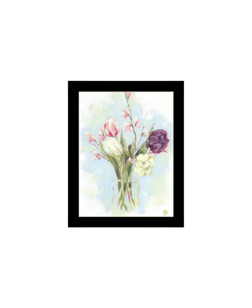 Set Of Two "Flowers from the Farm" Black Framed Wall Art — view 5