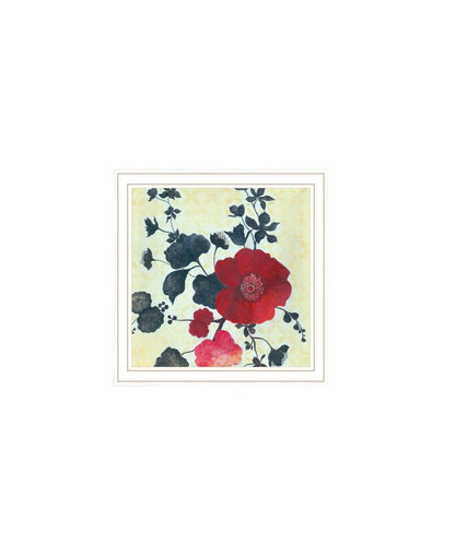Set Of Two Japanese Blossoms I White Framed Wall Art HomeRoots