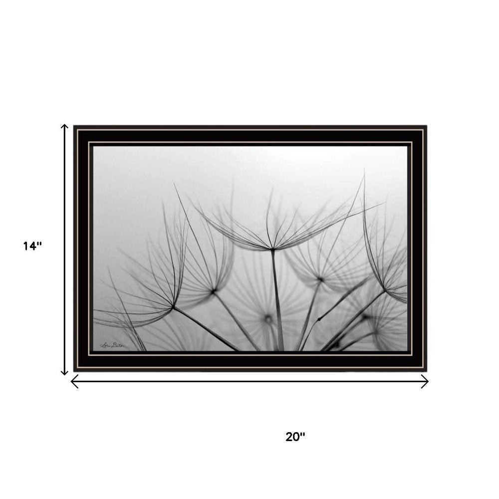 Set Of Two "Delicate Beauty and Love" Black Framed Wall Art — view 6