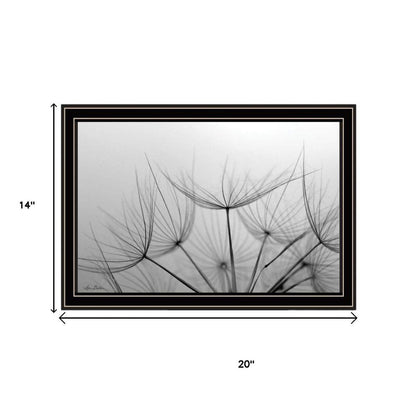 Set Of Two "Delicate Beauty and Love" Black Framed Wall Art