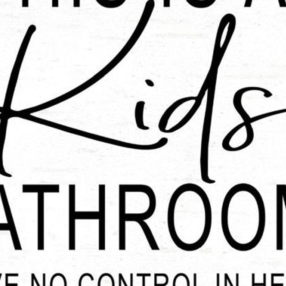 Set Of Two Bathroom Guide to Procedures Black Framed Bathroom Wall Art