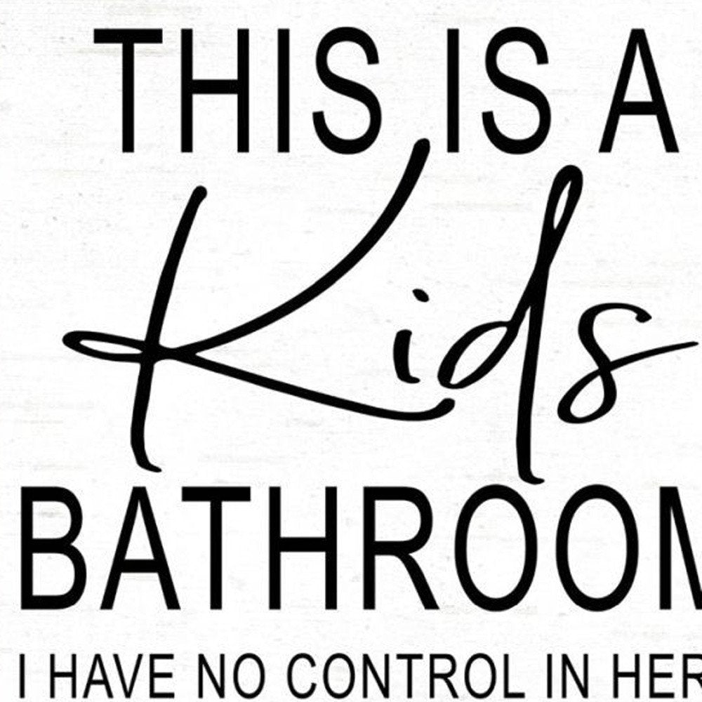 Set Of Two Bathroom Guide to Procedures Black Framed Bathroom Wall Art — view 3