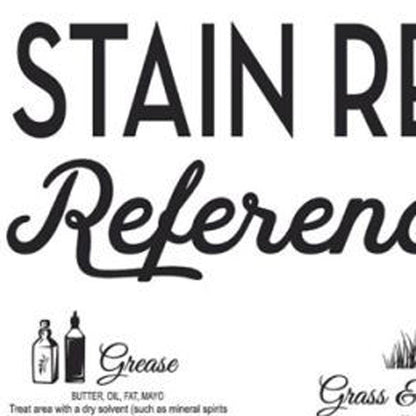 Set Of Two Guide for Laundry and Stain Removal White Framed Laundry Wall Art