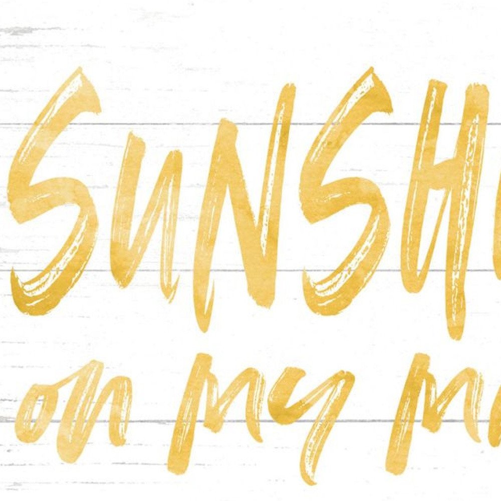 Set Of Two Fun in the Sun-Sunshine on my Mind White Framed Wall Art — view 2