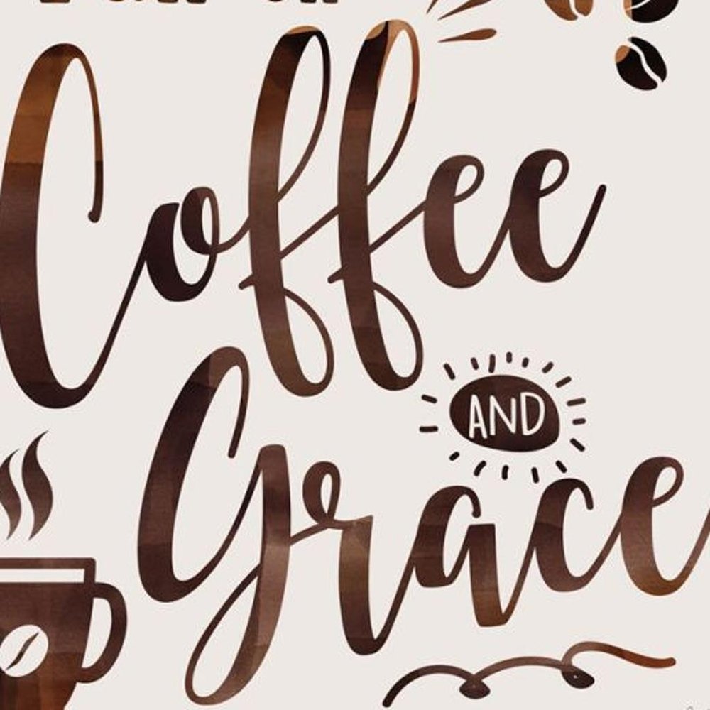 Set Of Two One Cup At A Time! Black Framed Kitchen Wall Art — view 2