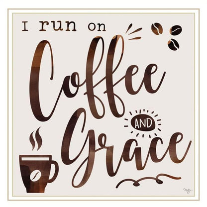 Set Of Two One Cup At A Time! Black Framed Kitchen Wall Art