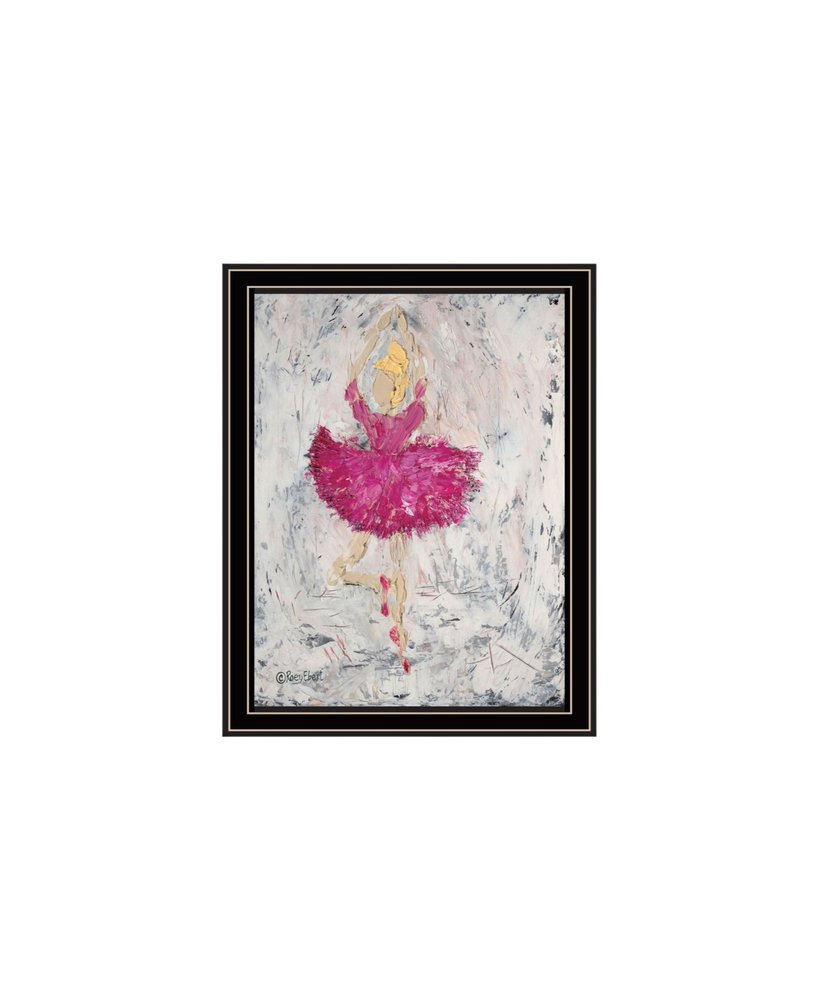 Set Of Two "Ballerina Dancers" Black Framed Wall Art — view 5